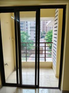 Balcony Image of 792 Sq.ft 2 BHK Apartment / Flat for rent in Shrachi Greenwood Nest, New Town Kolkata for Rs. 21000
