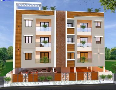 Image of 1902 Sq.ft 4 BHK Apartment / Flat for sale in Nanganallur, Chennai for Rs. 24726000