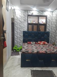 Bedroom Image of 375 Sq.ft 1 BHK Builder Floor for sale in Palam New Delhi for Rs. 2500000