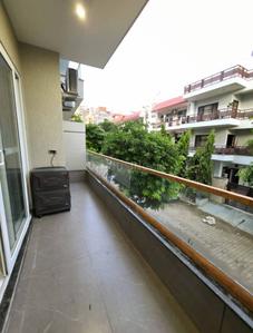 Balcony Image of 950 Sq.ft 1 BHK Builder Floor for rent in Palam Vihar Gurgaon for Rs. 32000