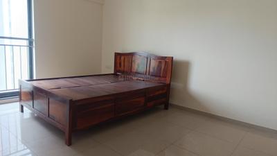 Bedroom Image of 1150 Sq.ft 3 BHK Apartment / Flat for rent in Shapoorji Pallonji Joyville Sensorium, Maan Pune for Rs. 32000
