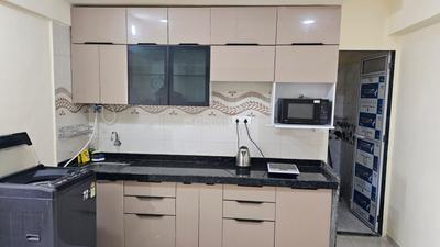 Kitchen Image of 510 Sq.ft 1 BHK Apartment / Flat for rent in Mohid Swiz Heights, Andheri West Mumbai for Rs. 58000