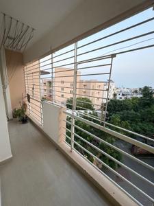 Balcony Image of 1486 Sq.ft 3 BHK Apartment / Flat for rent in TVH Svasti, Thoraipakkam Chennai for Rs. 40000
