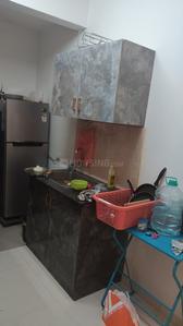 Kitchen Image of 1000 Sq.ft 2 BHK Apartment / Flat for rent in Global Techies Town, Thirupalya Bengaluru for Rs. 36500