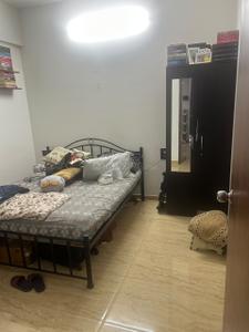 Bedroom Image of 600 Sq.ft 1 BHK Apartment / Flat for rent in VTP Belair, Mahalunge Pune for Rs. 23000