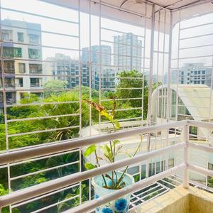 Balcony Image of 1130 Sq.ft 2 BHK Apartment / Flat for rent in Tharwani Riverdale, Kalyan West Kalyan for Rs. 25000