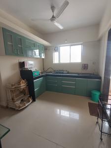 Kitchen Image of 980 Sq.ft 2 BHK Apartment / Flat for rent in Nisarg Renuka Akruti, Wakad Pune for Rs. 30000