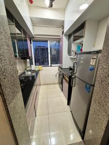 Kitchen Image of 525 Sq.ft 1 BHK Apartment / Flat for rent in L And T Veridian At Emerald Isle 13A And 13B, Powai Mumbai for Rs. 65000