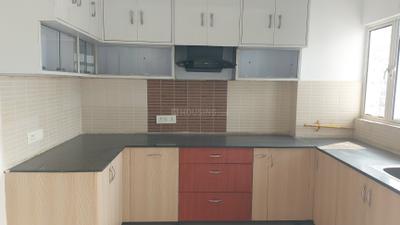 Kitchen Image of 1340 Sq.ft 3 BHK Apartment / Flat for rent in Maxblis White House, Sector 75 Noida for Rs. 36000