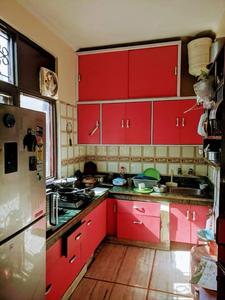 Kitchen Image of 900 Sq.ft 2 BHK Builder Floor for sale in Tilak Nagar New Delhi for Rs. 6000000