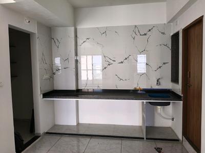 Kitchen Image of 780 Sq.ft 1 BHK Apartment / Flat for rent in Aryanparv Aarambh, Ujala Circle Ahmedabad for Rs. 23000