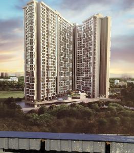 Image of 900 Sq.ft 2 BHK Apartment / Flat for sale in Gajra Bhoomi Castle Phase I, Shilgaon, Thane for Rs. 5900000