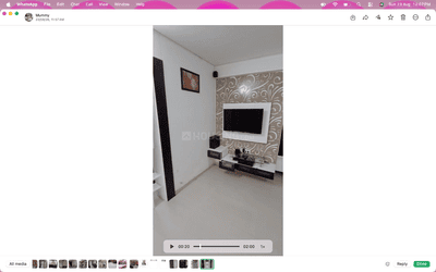 Living Room Image of 1200 Sq.ft 2 BHK Apartment / Flat for rent in JT JT Stuti Highland, Mughal Sarai Surat for Rs. 25000