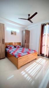 Bedroom Image of 1500 Sq.ft 1 BHK Builder Floor for rent in Sector 46 Gurgaon for Rs. 30000