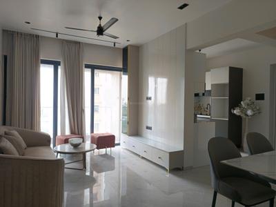 Living Room Image of 1000 Sq.ft 2 BHK Apartment / Flat for sale in Ikon Queens Tower by Ikon Buildcorp India Pvt Ltd, Mohammed Wadi Pune for Rs. 8500000