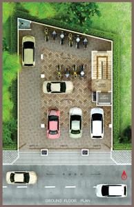 Image of 1610 Sq.ft 3 BHK Apartment / Flat for sale in Nagpur Plots, Mankapur, Nagpur for Rs. 7500000