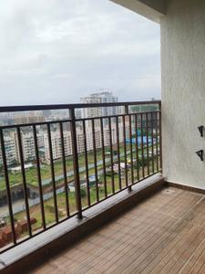 Balcony Image of 1140 Sq.ft 2 BHK Apartment / Flat for rent in Ceratec Presidential Towers, Ravet Pune for Rs. 24000