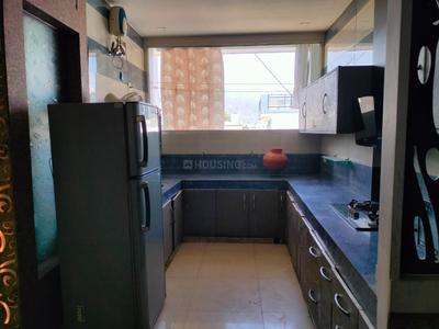 Kitchen Image of 1400 Sq.ft 3 BHK Apartment / Flat for rent in Ganga Nagar Rishikesh for Rs. 30000