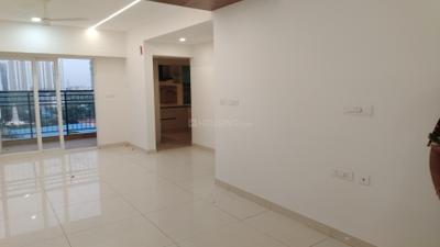 Living Room Image of 2048 Sq.ft 3.5 BHK Apartment / Flat for rent in Prestige Tranquil, Kokapet Hyderabad for Rs. 73000