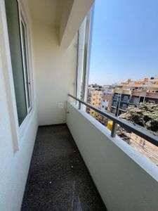 Balcony Image of 800 Sq.ft 1 BHK Apartment / Flat for rent in Brookefield Bengaluru for Rs. 36000
