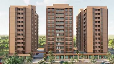 Image of 1225 Sq.ft 2 BHK Apartment / Flat for sale in Eklingji Parisar, Sanand, Ahmedabad for Rs. 4000000