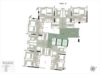 Image of 700 Sq.ft 2 BHK Apartment / Flat for sale in Drushti Sapphire, Ghatkopar East, Mumbai for Rs. 15700000