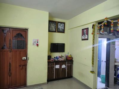 Living Room Image of 480 Sq.ft 1 BHK Apartment / Flat for rent in Unique Greens, Kasarvadavali Thane for Rs. 17860