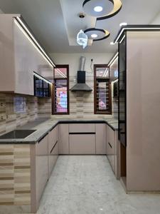 Kitchen Image of 1250 Sq.ft 4 BHK Apartment / Flat for sale in Saarthi Lavish Homes by Saarthi Builders, Uttam Nagar New Delhi for Rs. 11500000