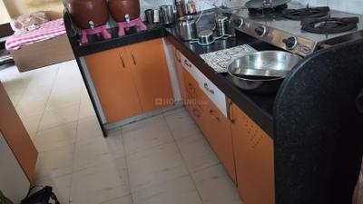 Kitchen Image of 765 Sq.ft 1 BHK Apartment / Flat for sale in Satatya Avenue, New Ranip Ahmedabad for Rs. 3200000