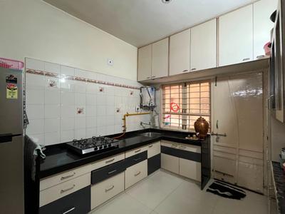 Kitchen Image of 1305 Sq.ft 3 BHK Independent House for sale in Bopal Ahmedabad for Rs. 13000000