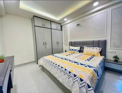 Bedroom Image of 844 Sq.ft 3 BHK Apartment / Flat for rent in Arya Shine, Shri Kishanpura Jaipur for Rs. 34000