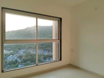 Bedroom Image of 691 Sq.ft 2 BHK Apartment / Flat for rent in Runwal Sanctuary, Mulund West Mumbai for Rs. 62000