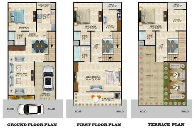 Image of 2150 Sq.ft 3 BHK Villa for sale in Paradise Greens Villas, Noida Extension, Greater Noida for Rs. 11500001