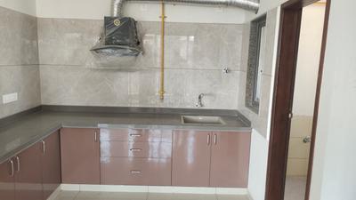 Kitchen Image of 1900 Sq.ft 3 BHK Apartment / Flat for rent in Trinetra Celestia, Memnagar Ahmedabad for Rs. 35000