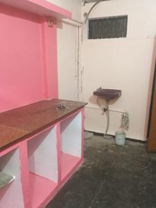 Kitchen Image of 900 Sq.ft 1 BHK Builder Floor for rent in Dhoomanganj Allahabad for Rs. 6500