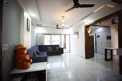 Living Room Image of 2052 Sq.ft 3 BHK Apartment / Flat for sale in Nana Chiloda Ahmedabad for Rs. 7800000