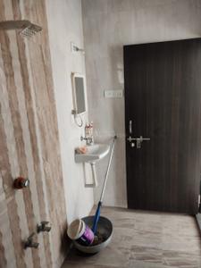 Bathroom Image of 1000 Sq.ft 2 BHK Duplex for rent in Ghatlodiya Ahmedabad for Rs. 25000
