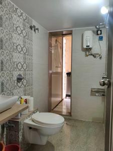 Common Bathroom Image of 900 Sq.ft 2 BHK Apartment / Flat for sale in Sanghvi Valley, Kalwa Thane for Rs. 11000000