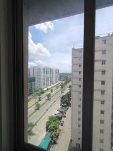 Balcony Image of 650 Sq.ft 2 BHK Apartment / Flat for sale in Shapoorji Pallonji Shukhobrishti, New Town Kolkata for Rs. 3400000