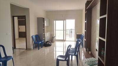 Living Room Image of 1360 Sq.ft 3 BHK Apartment / Flat for sale in Madhura Nagar Bengaluru for Rs. 9800000