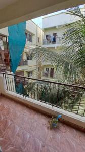 Balcony Image of 850 Sq.ft 1 BHK Apartment / Flat for rent in C V Raman Nagar Bengaluru for Rs. 30000