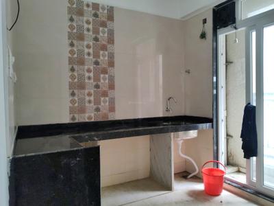 Kitchen Image of 600 Sq.ft 1 BHK Apartment / Flat for sale in Samrin Heritage, Thane West Thane for Rs. 8500000
