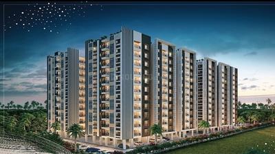 Image of 929 Sq.ft 3 BHK Apartment / Flat for sale in Riscon Aawas, Garchuk, Guwahati for Rs. 6226200