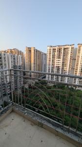 Balcony Image of 585 Sq.ft 1 BHK Apartment / Flat for rent in Aditya Urban Homes Phase 1A, Bamheta Village Ghaziabad for Rs. 10000