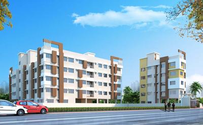 Image of 871 Sq.ft 2 BHK Apartment / Flat for sale in Neo Imperial, Bansdroni, Kolkata for Rs. 4355000