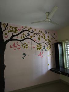 Bedroom Image of 1000 Sq.ft 2 BHK Independent House for rent in Kasturi Nagar Bengaluru for Rs. 27000