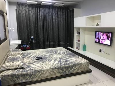 Bedroom Image of 2415 Sq.ft 3 BHK Apartment / Flat for sale in Iscon Platinum, Bopal Ahmedabad for Rs. 18000000