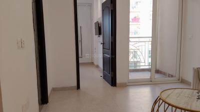 Living Room Image of 550 Sq.ft 1 BHK Apartment / Flat for rent in Aditya Urban Royale, Bamheta Village Ghaziabad for Rs. 20000