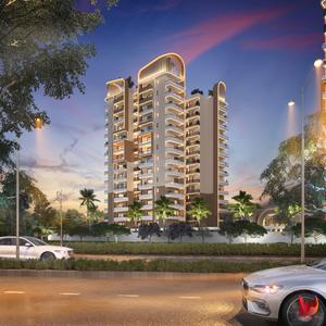 Image of 2200 Sq.ft 4 BHK Apartment / Flat for sale in Skyline Elevate, Utrathiya, Zirakpur for Rs. 19300000