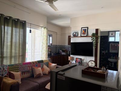 Hall Image of 600 Sq.ft 1 BHK Apartment / Flat for rent in Whitefield Bengaluru for Rs. 27200